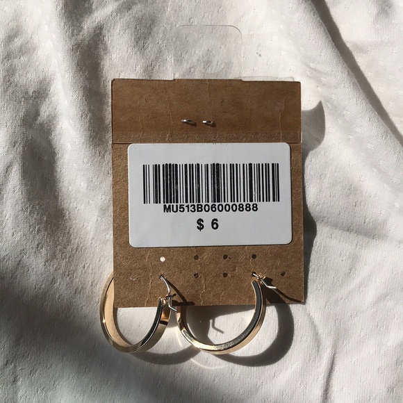 Brandy Melville Jewelry Gold Hoops Poshmark